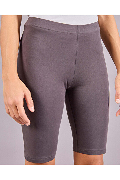 REDTAG Women Charcoal Solid Biker Short