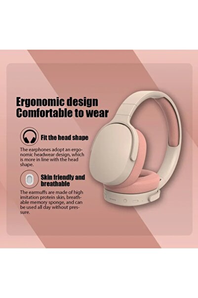 Generic Foldable Wireless Headphones Bluetooth 5.3 Earphone Stereo HIFI Headset Game Earbuds Mic