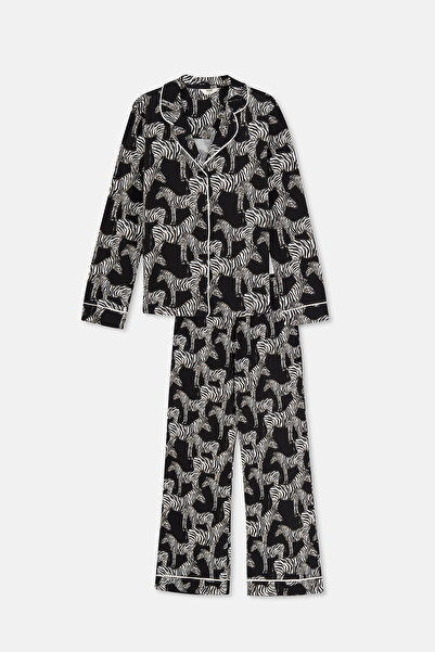 Eros Long Shirt Pajama Set.