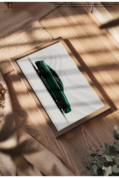 21mxm Sports Car Canvas Poster - Unframed Digital Print on Matte Canvas - 1693 M5 G90 Green