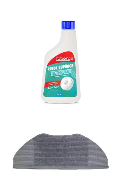 Roborge منشفة تنظيف مكنسة كهربائية روبوتية من شاومي موب 2 لايت + منظف مكنسة ك...