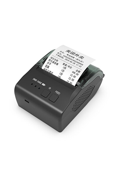 PROCART Mini portable printer, thermal printing width 58 mm, USB, Bluetooth 4.0, 203 dpi, Android/iOS