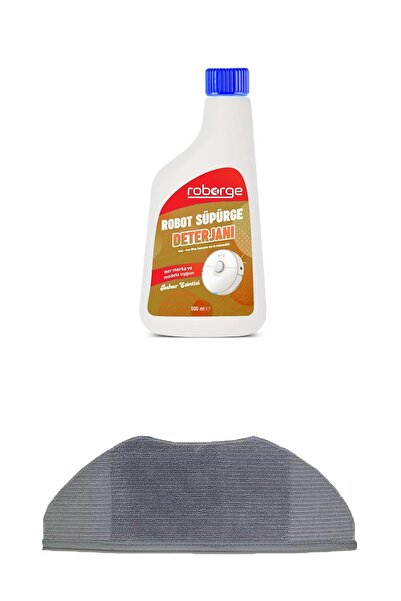 Roborge منشفة تنظيف مكنسة كهربائية روبوتية من شاومي موب 2 لايت + منظف مكنسة ك...