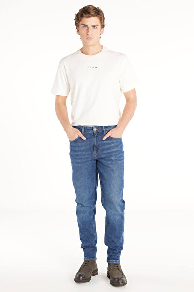 Ted Baker KOYU MAVİ BROMPTON TAPERED FİT JEAN PANTOLON