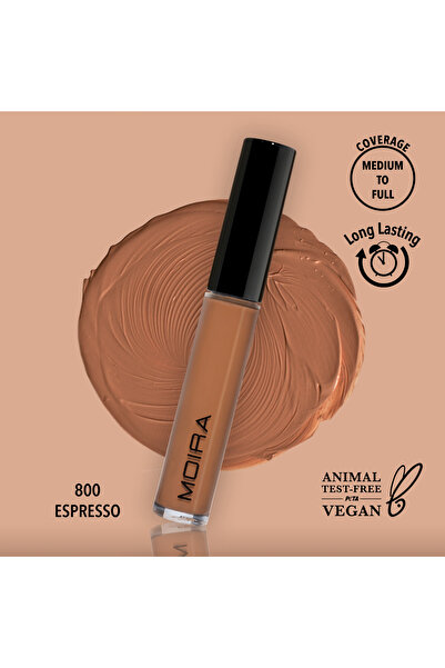 MOİRA Lavish Creamy Concealer (800, Espresso)