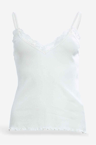 REDTAG White Strappy Lace Vest