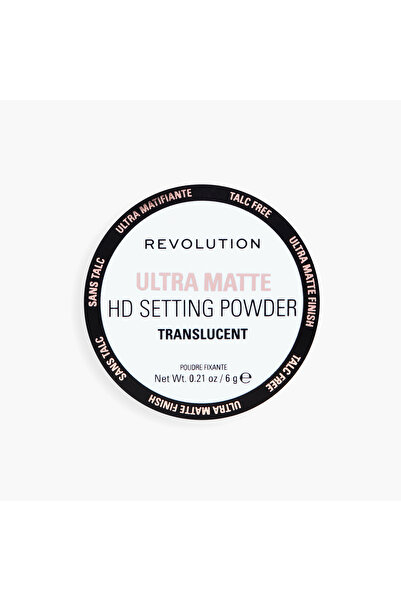 MAKEUP REVOLUTION Ultra Velvet HD Matte Loose Setting Powder