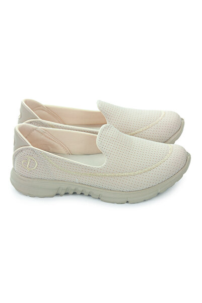 ihvan online Mesh Laceless Shoes, Lightweight and Comfortable Hajj Umrah Shoes - Beige