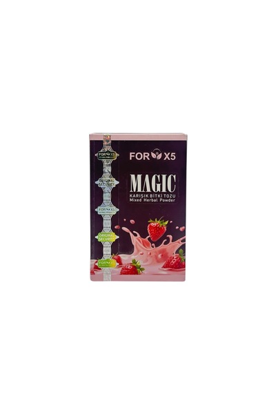 FORX5 İştah Açmayı Destekleyen Bitkisel Karışım-Çilek Aromalı