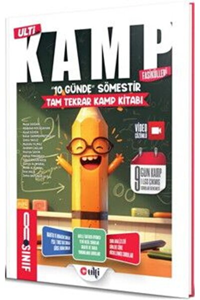 Ulti Yayınları 8. Sınıf Sömestır Kamp Fasikülleri