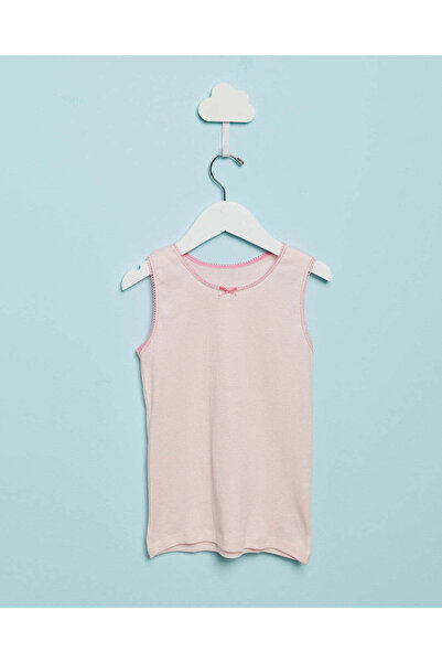 REDTAG Girls Pink Basic Vest Set (Pack Of 2)
