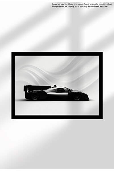 21mxm Sports Car Canvas Poster - Unframed Digital Print on Matte Canvas - 1666 M Hybrid V8