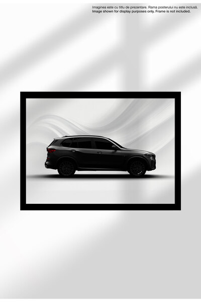 21mxm Poster Canvas cu Mașină Sport - Print Digital Neînramat pe Pânză Mată -...