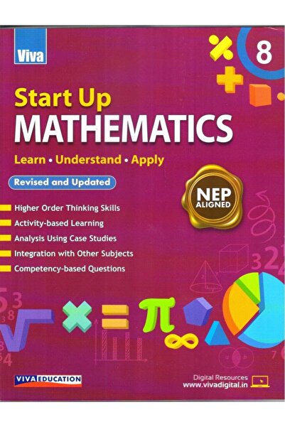 PHINDBOOKS رياضيات الشركات الناشئة، طبعة NEP، الكتاب 8