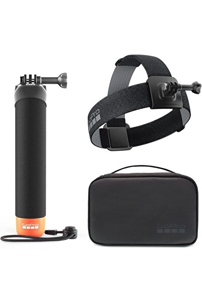 GoPro Adventure Kit 3.0 (Head Strap 2.0 + Clip, The Handler, Compact Case)