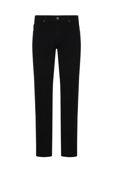 Gallus 5 Pocket Black Regular Fit Denim Pants