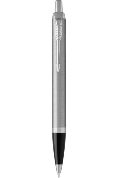 Parker IM Medium Point Ballpoint Pen (Refillable, Stainless Steel, Chrome Finish)