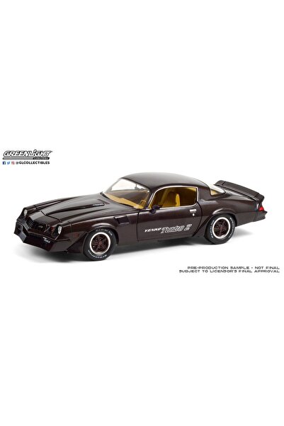 Greenlight Model car, 1981 Chevrolet Z/28 Yenko Turbo Z - Turbo Brown 1:18