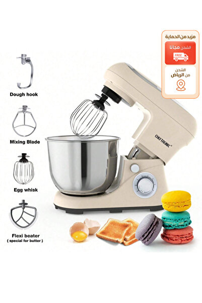 CHEFTRONIC Electric Blender Multifunctional Mixer Vertical Food Processor 5L 6 Adjustable Speeds Blender Whisk