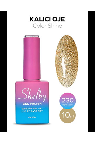 SHELBY Kalıcı Simli Oje 230 – 10 ml (Color Shine Serisi)