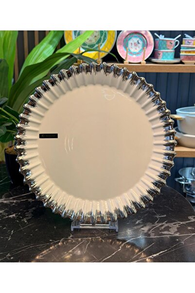 Onedekor Daisy Silver Luxury 6 Piece Serving Presentation Set