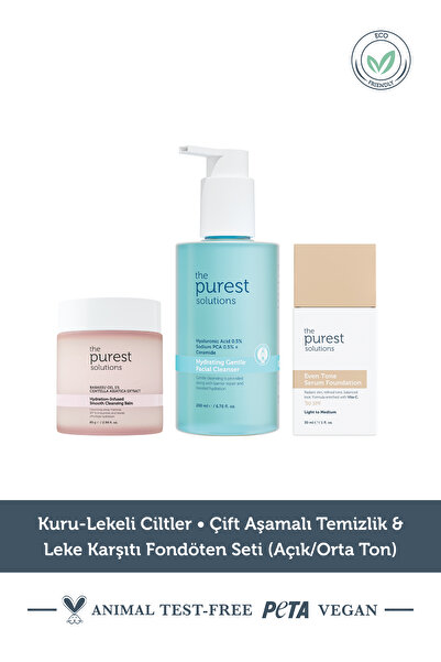 The Purest Solutions Kuru-Lekeli Ciltler • Çift Aşamalı Temizlik & Leke Karşı...