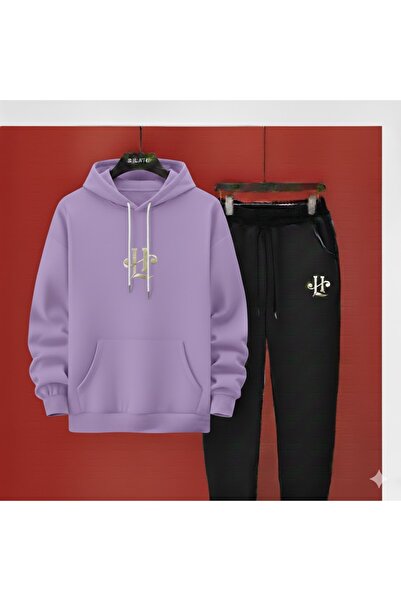 SILATU Half Moon Logo Hooded Sweat Suit