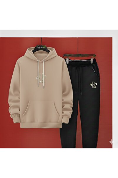 SILATU Half Moon Logo Hooded Sweat Suit