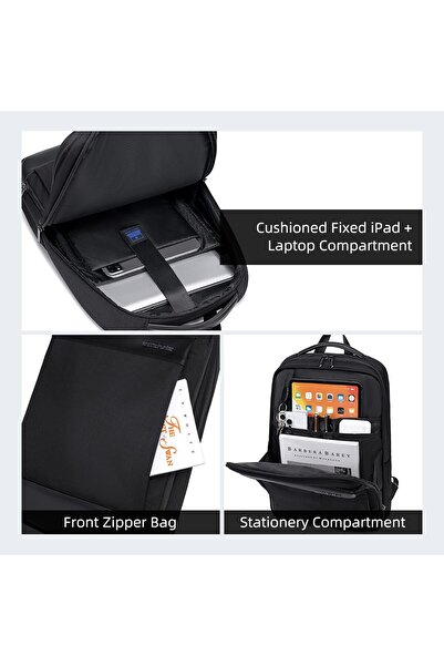 Arctic Hunter ah Slim Laptop Backpack 15.6" 11L - Water-resistant with 10.9" iPad Pocket