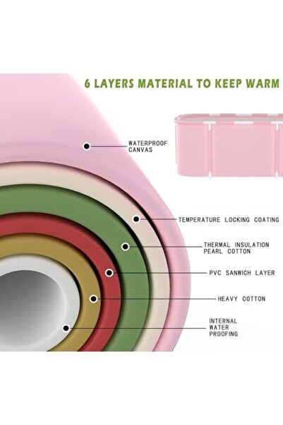 Generic Foldable Bathtub Portable Freestanding Soaking Bathing Tub Folding Spa Tub For Hot Ice Bath Pink