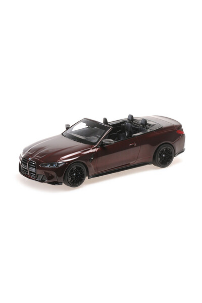 Minichamps Macheta auto, BMW M4 CABRIOLET - 2020 - RED METALLIC 1:18
