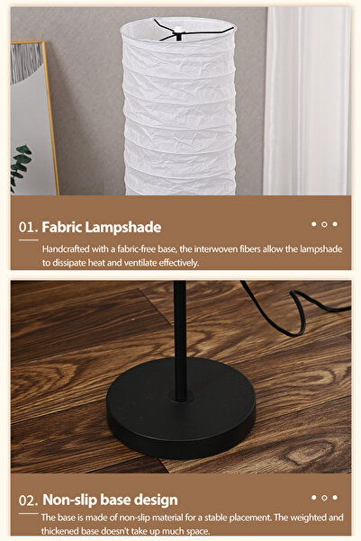 sharpdo Nordic Creative Floor Lamp White 22x116cm