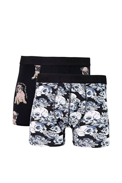 Tudors Ανδρικά μποξεράκια 10'lu ελαστικό ύφασμα από ελαστικό βαμβακερό ύφασμα Premium Series