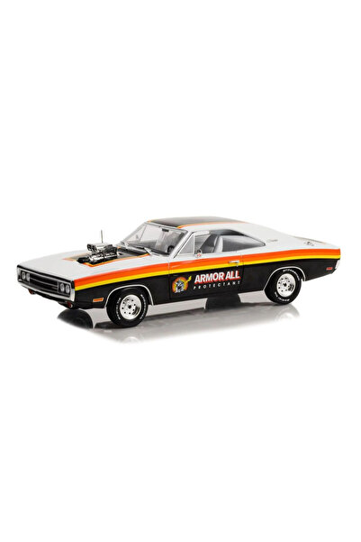 Greenlight Macheta auto, Dodge Charger with Blown Engine 1970 - Armor All - Artisan Collection 1:18