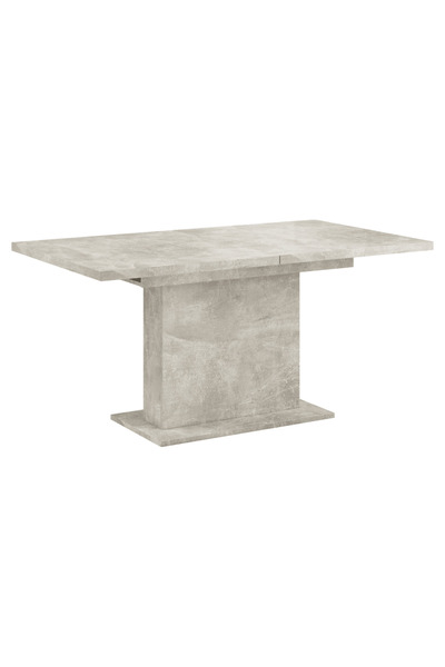 DacEnergy Extendable dining table, concrete, 160-200x90 cm, BOBA