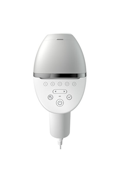 Philips Lumea IPL Epilator Series 8000 BRI940/00, Smartskin Sensor, SenseIQ technology, White/Silver