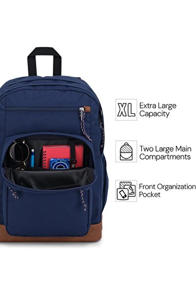 Jansport Cool Student Laptop Backpack (15-inch) - Grey Letterman