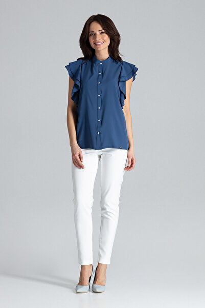 Figl Bluză K482 Bleumarin M