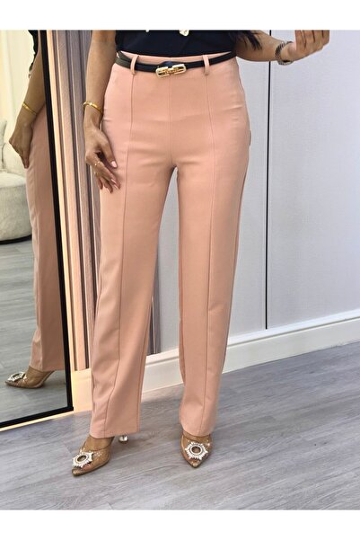 SELSAL Straight-leg trousers and a belt