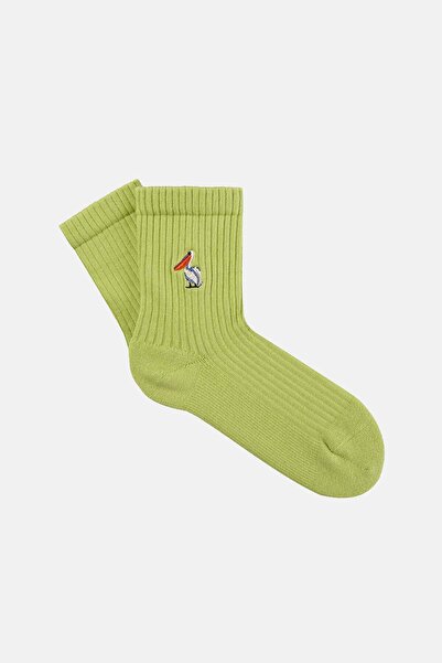WWF Market Pelikan Towel Socks - Green