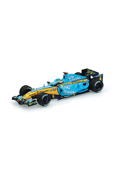 Minichamps Macheta auto, Renault F1 Team R26 Fernando Alonso locul 2 la Marele Premiu al Braziliei 2006, Campion Mondial, 1:18