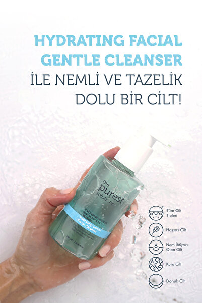 The Purest Solutions Kuru-Lekeli Ciltler • Çift Aşamalı Temizlik & Leke Karşıtı Fondöten Seti (Açık/Orta Ton)