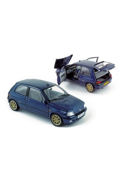 Norev Car model, Renault Clio Williams 1993 blue 1:18