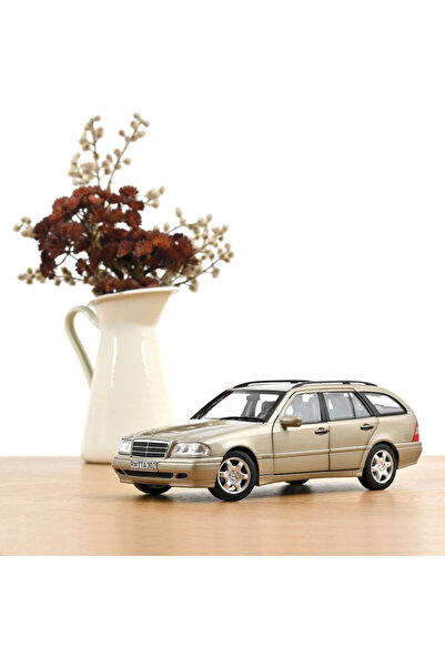 Norev Mercedes-Benz C-Class T-Model, Argintiu fumuriu, 1997 1:18