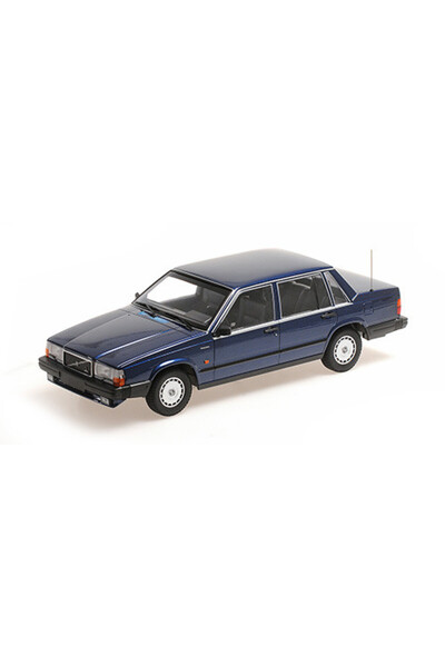 Minichamps VOLVO 740 GL – 1986 – ALBASTRU ÎNCHIS METALIC 1:18