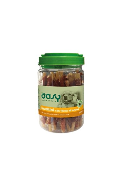 OASY أوسي مكافات للكلاب لفائف البط 350g