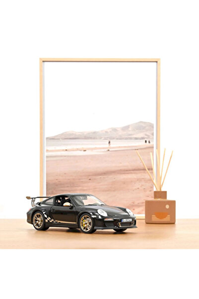 Norev Porsche 911 GT3 RS, Auriu alb-negru metalizat, 2009 1:18