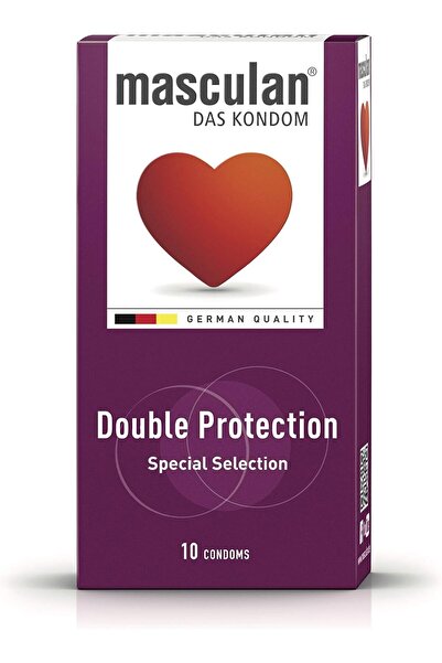 Masculan 10 Dual Protection Bead Condoms