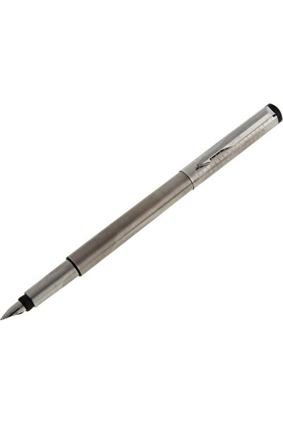 Parker Vector Fountain Pen, Polished Stainless Steel, Model 5267