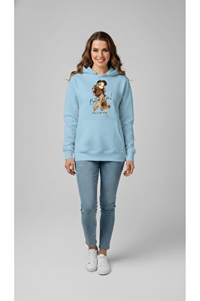 ZEMLİYA Hanorac cu glugă cu imprimeu grafic – Mânecă lungă, croială lejeră și...